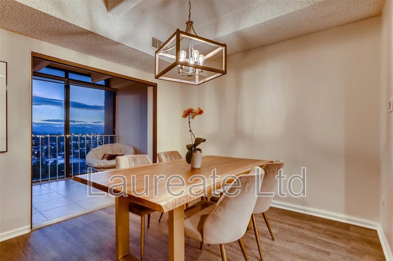 Stunning 2 Bed 2 Bath Highrise Condo with Mountain Views in SE Denver property image