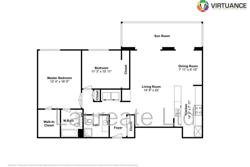 Stunning 2 Bed 2 Bath Highrise Condo with Mountain Views in SE Denver property image